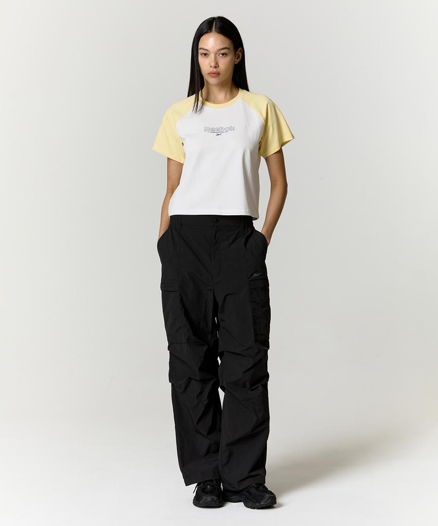 REEBOK Printed Raglan T-Shirt (W) - Butter