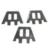 3 Pcs/Set Jig Set Fin Plugs Installing Jig Fixator 3Fin Nylon Surfboard Rudder Holder Surfing Fins For Surf Boards, Surfing Longboard, Shortboard