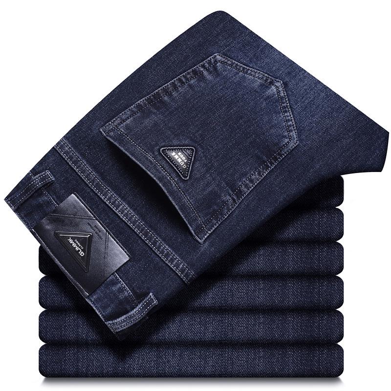 

Мужские узкие прямые джинсы весна/осень — дышащие, удобные, модные 35