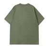 Men's Short Sleeved Retro Cotton T-shirt Loose Half Sleeve