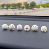 3Pcs/6Pcs Mini Cute Car Center Console Ornaments Micro Animal Screen Decoration Car Interior Accessories