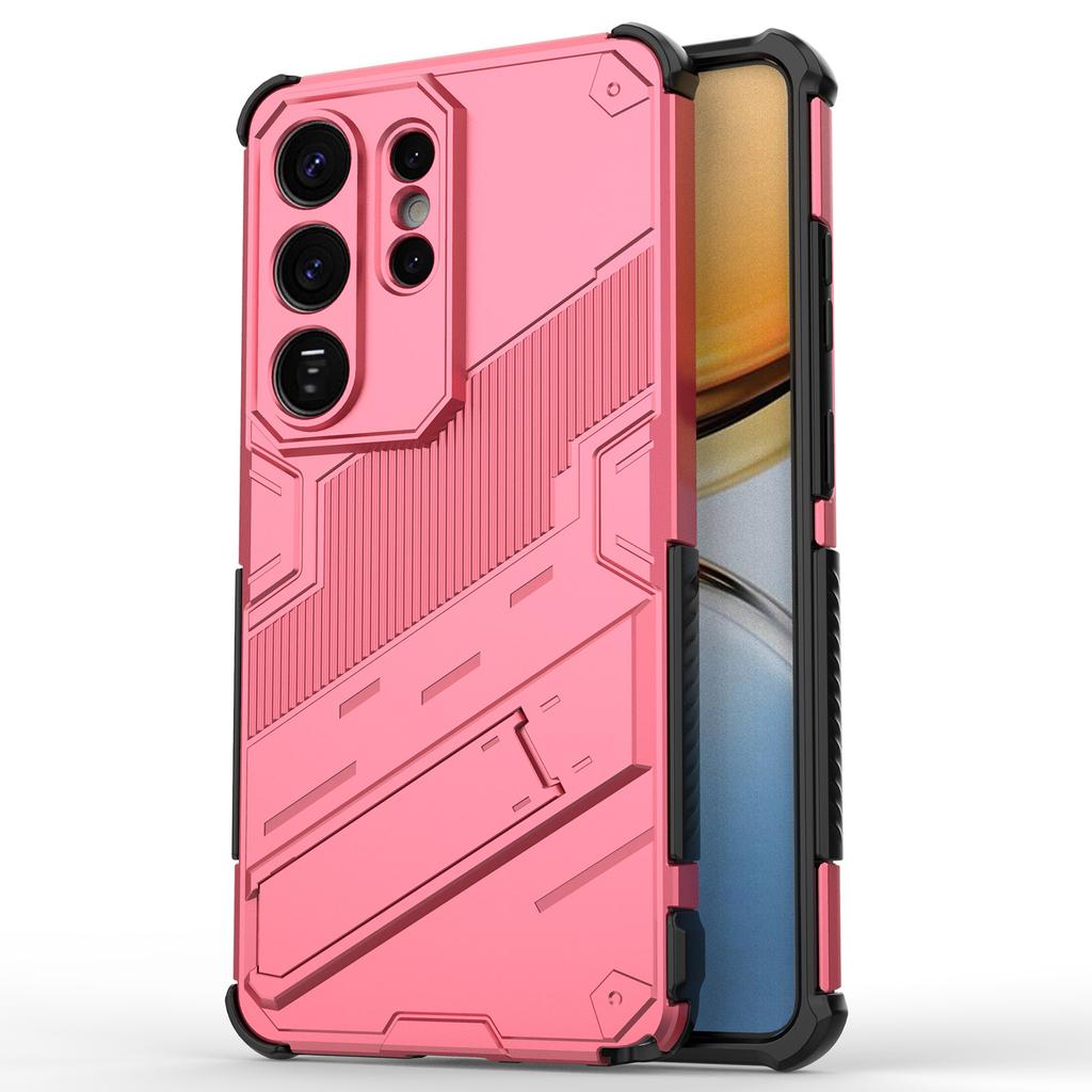 For Samsung Galaxy S26 Ultra Case PC + TPU Shockproof Phone Cover with Kickstand