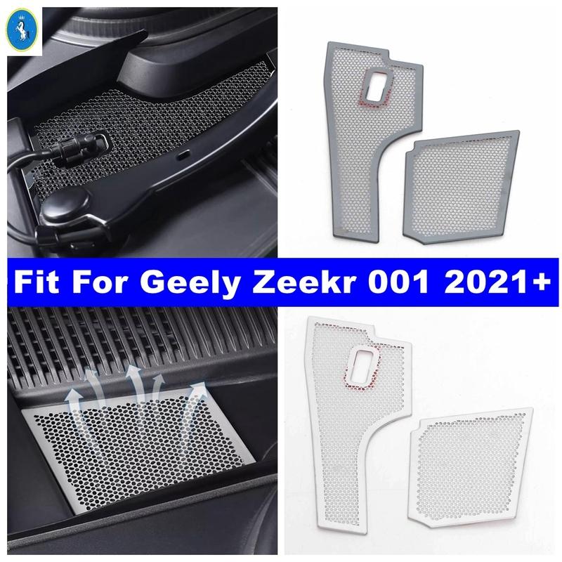 Auto Front Hood Dust Cover Filter Proof Decor Frame Interior Accessories Cover Intake Port For Geely Zeekr 001
