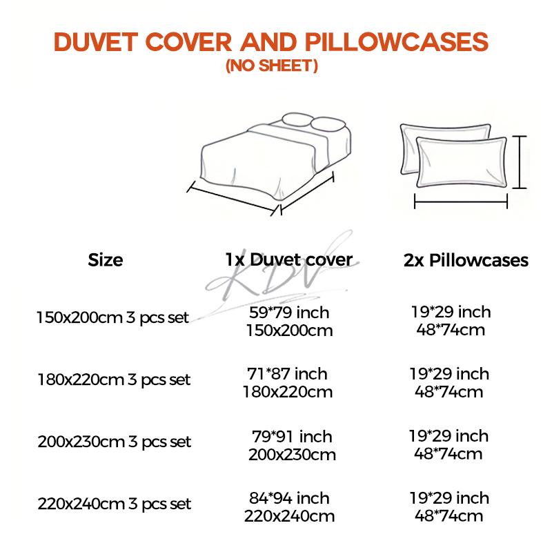 3pcs Simple Double Solid Color Quilt Cover and Pillowcases Nordic King Queen Size Bedding Set Soft Comfort Brushed Duvet Cover