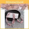 Double Trendy Pink Layer Bead Bracelet For Women Stylish Jewelry For 2024 Summer