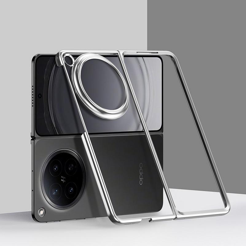 Ultra Thin Electroplated Transparent Case For OPPO Find N6 N 6 Find N5 N3 Hard PC Shockproof Phone Cover For OPPO Find N6 N5