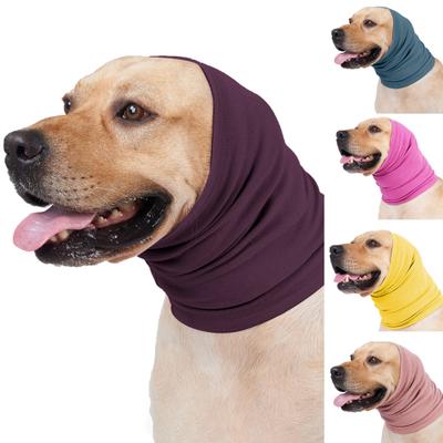 Hundeohrabdeckung Wickel Hohe Elastizität Extra Weich Einfarbig Verschleißfest Leicht zu tragen