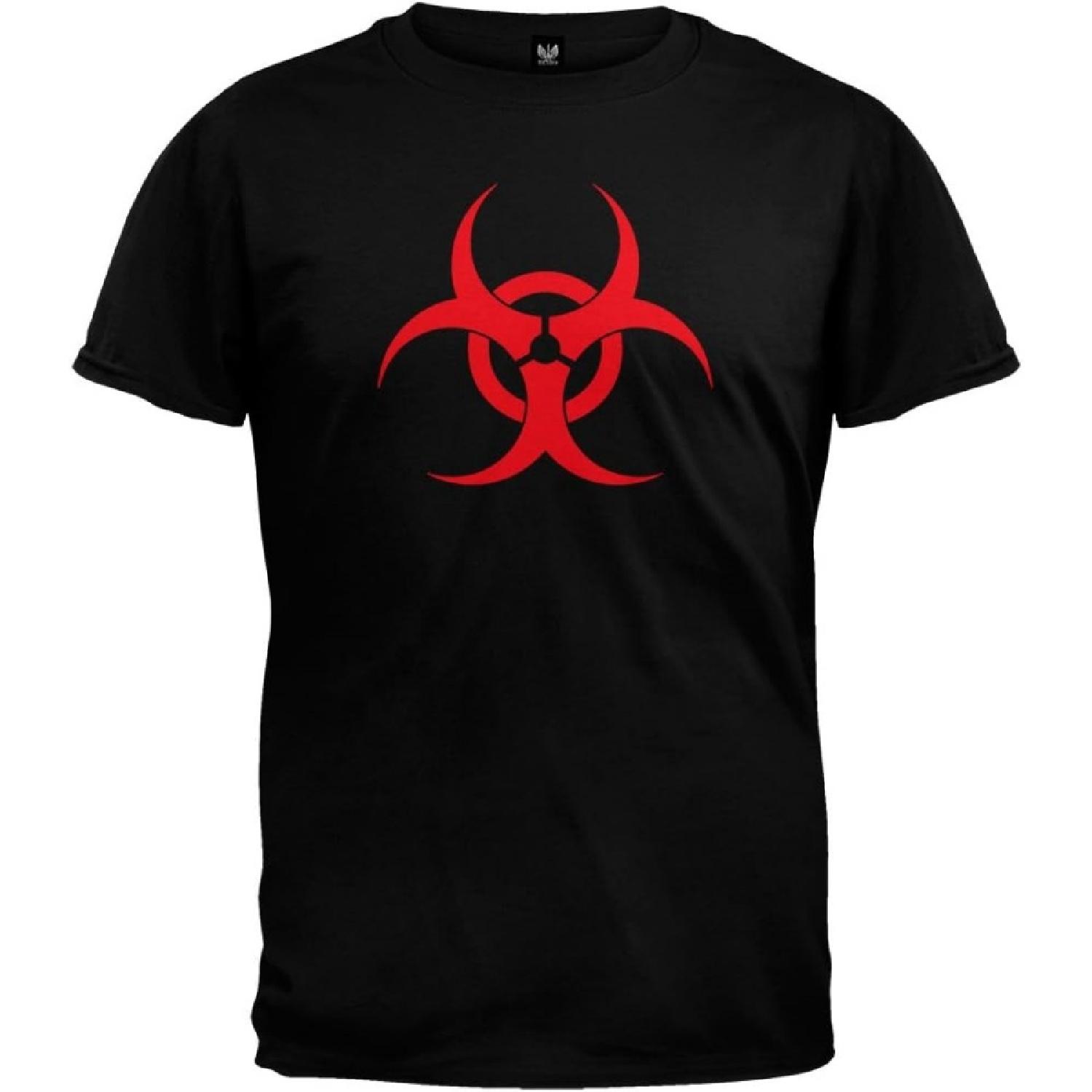 Zombie Biohazard Symbol T-Shirt S