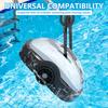 4Pcs Robotic Pool Cleaner Hook Universal Swimming Pool Vacuum Robot Telescopic Pole Hook Replacement Parts Accessories Black