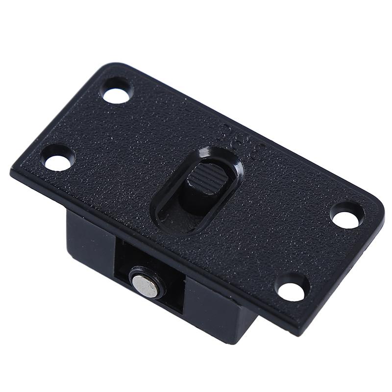 Home Wardrobe Sliding Door Pulley Black Sliding Door Wheel Cabinet Nylon Pulley Hanging Wheel Wardrobe Furniture Hardware