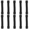 10Pcs Rubber Brake Throttle Cable Cover 45x6mm for Motorcycles Off-Road Bikes Dust Sand Water Protection Extended Cable Life