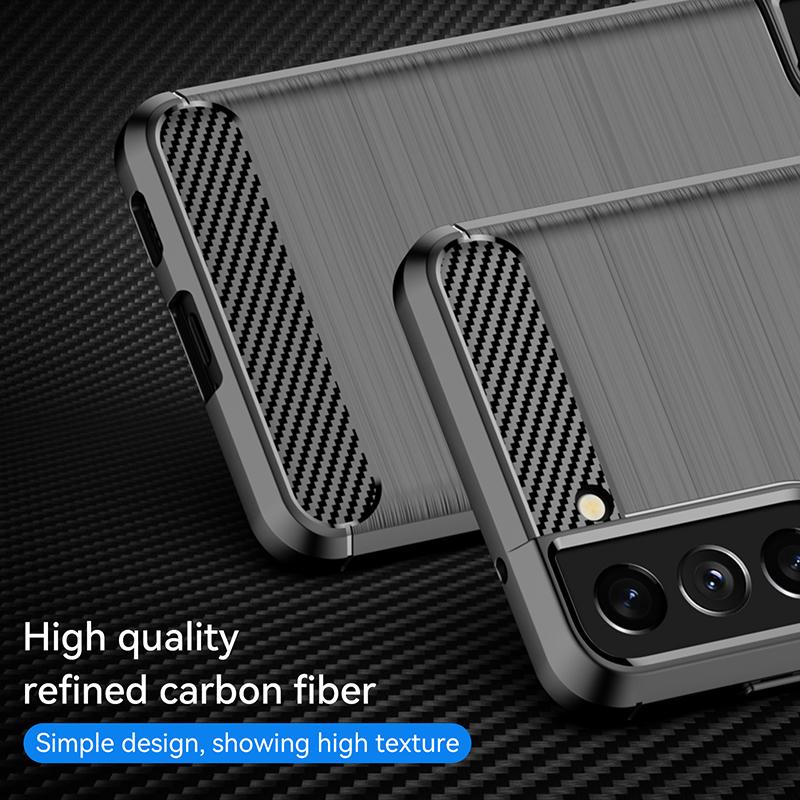 For Samsung Galaxy S21 FE 5G Case Cover Soft Silicone Protective Bumper Case For Galaxy S21 S22 Pro Ultra A03s A03 Core A52 A72