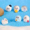 1Pc Home Mini Cartoon Seal Animal Moss Micro Landscape Ornament Plants Bonsai Car Diy Decoration