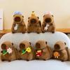 Capybara Cartoon Plüschrucksack für Kinder – Süße, trendige und beliebte Spielzeugpuppe