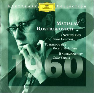 CD MSTISLAV ROSTROPOVICH - Schumann Cello Concerto / Tchaikovs 4590222 Deutsche Grammo 1998 Japan Classical Used