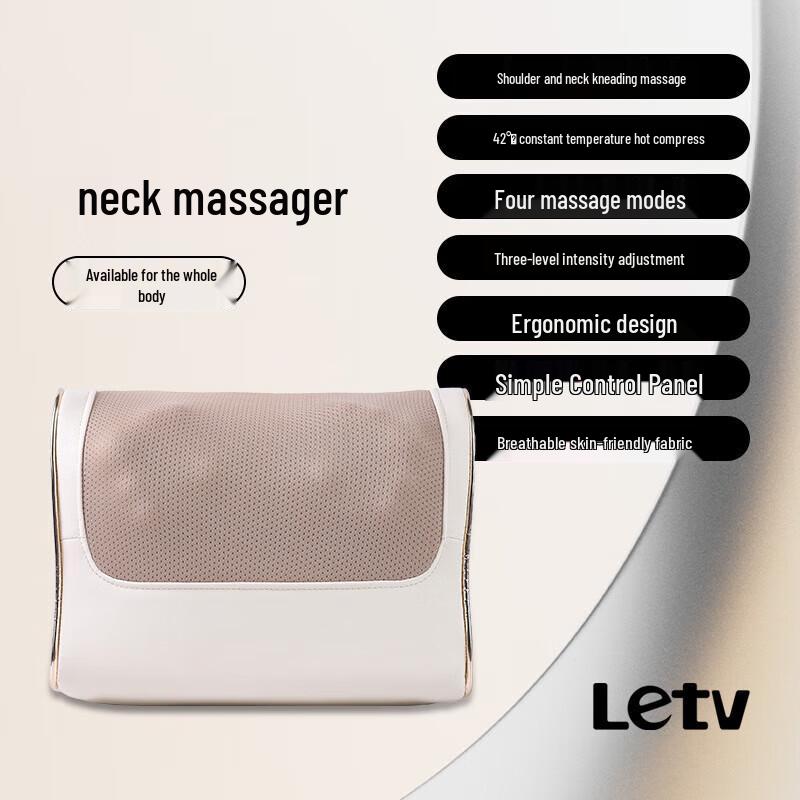 LeTV Electric Neck and Shoulder Massage Pillow CN plug (adapter included)