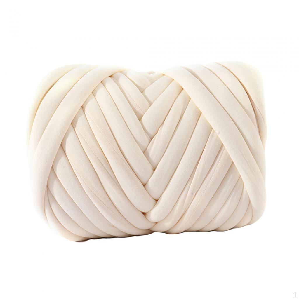 Chunky garn for DIY, voluminøse gensere, luer, macrame strikking