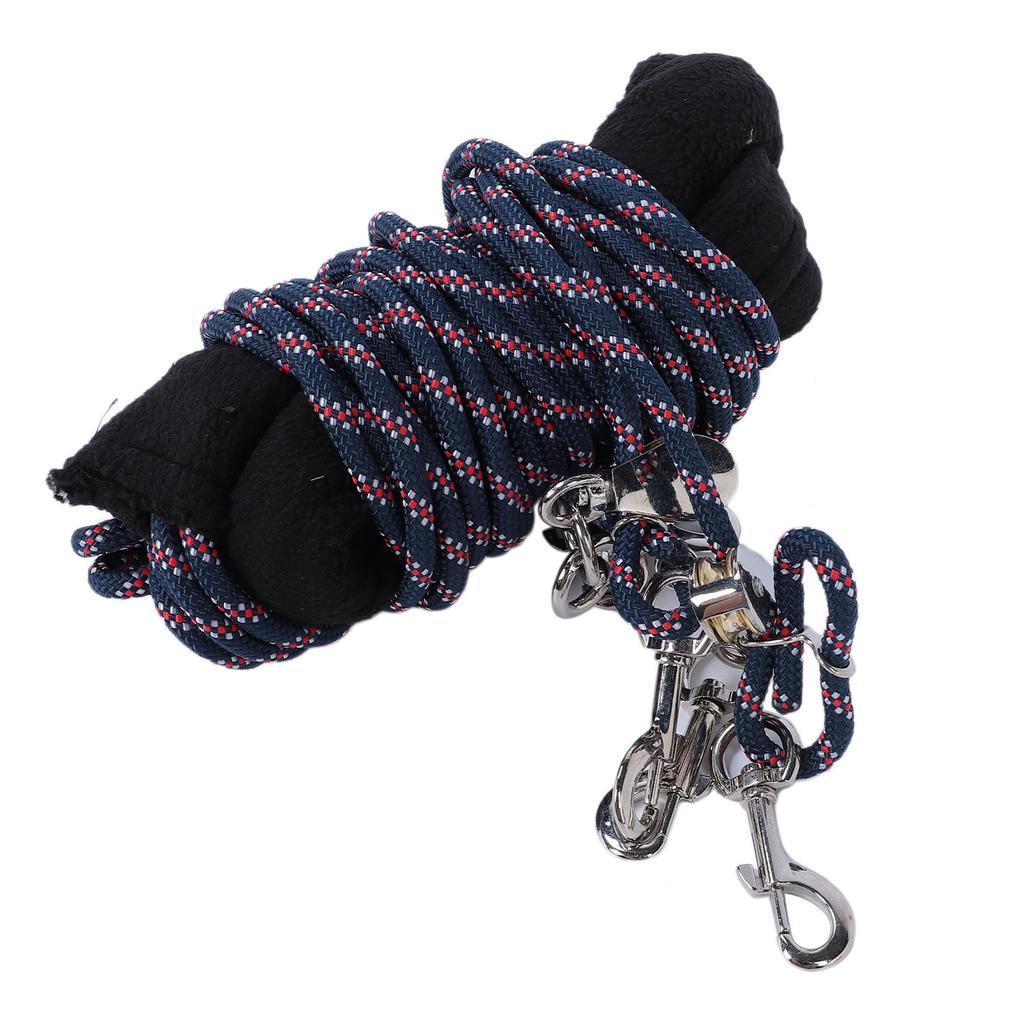 Adjustable Horse Training and Lunging Aid with Rear Fleece Cover Easy Rope Adjustment Horse Balance Training Rope