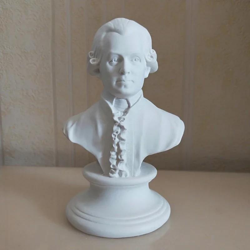 15cm David Statue Head Portraits Mini Gypsum Michelangelo Home Decoration Resin Art Craft Home Decor Sculpture