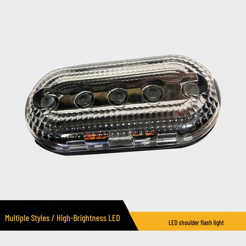 LED Safety Shoulder Clip Signal Light