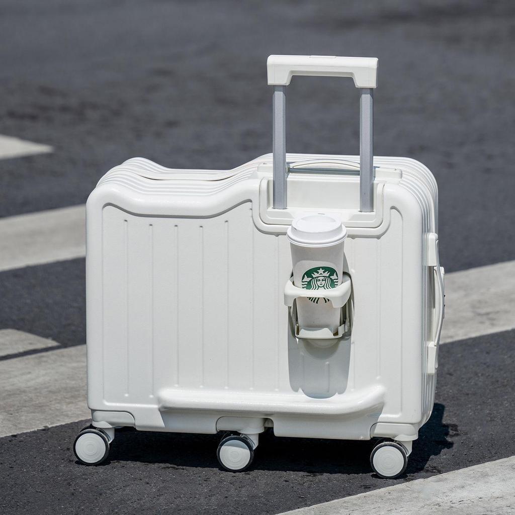 Children's Ride-On Suitcase with Universal Wheels & Combination Lock - 20 Inch