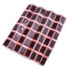GARVALON 48pcs Tire Patch Pull Patch Bicycle Accessories Bicycle Tire Repair Tool Black