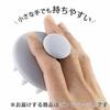 Shimomura Kihon Shampoo Brush Silicone Made Japan Women Men Hair Washing Scalp Pore Massage Soft Material Head Pink Beige 44253