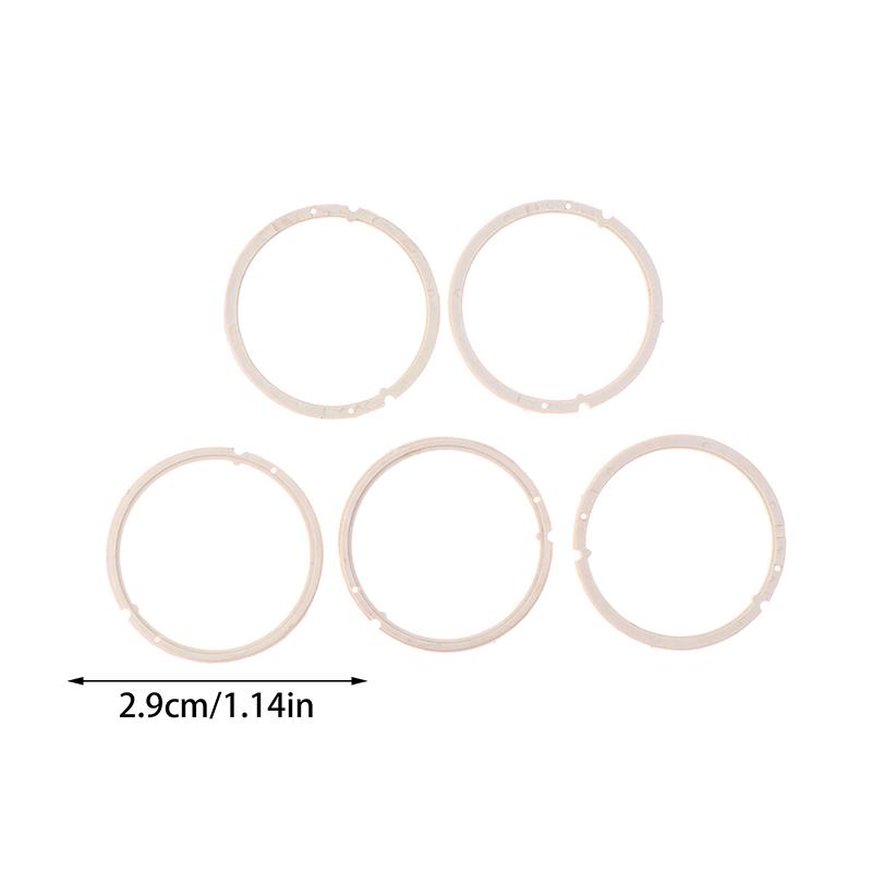 5Pcs Plastic Inner Ring Watch Case Cushion Mount Calendar Lining Movement Spacer Ring Gasket For Eta 2834 Movement Watch Parts