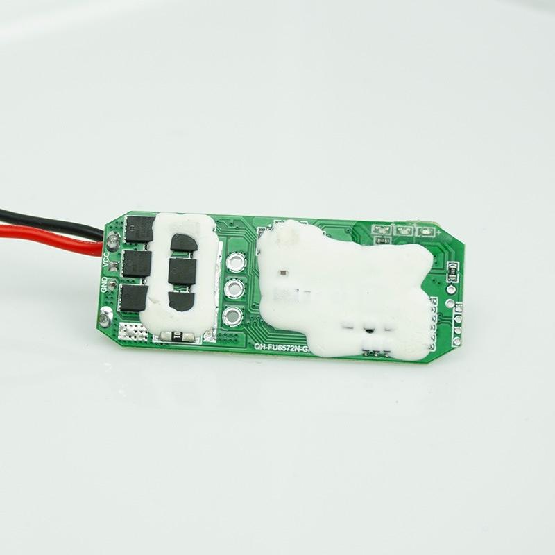 

16.8V Безщітковий літієвий дриль Плата контролю захисту 6.6*2.5 см Плата ланцюга ручного дриля Метал ABS Контролер дриля Інструмент