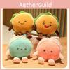 Hamburger Plush Toy With Pp Cotton Soft Filling For Kids Gift And Cozy Hand Warmer