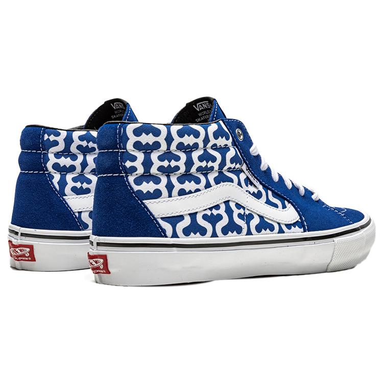 Grosso Supreme X Grosso Vans Mid 'Monogram S - Royal' VN0A5KS15YE