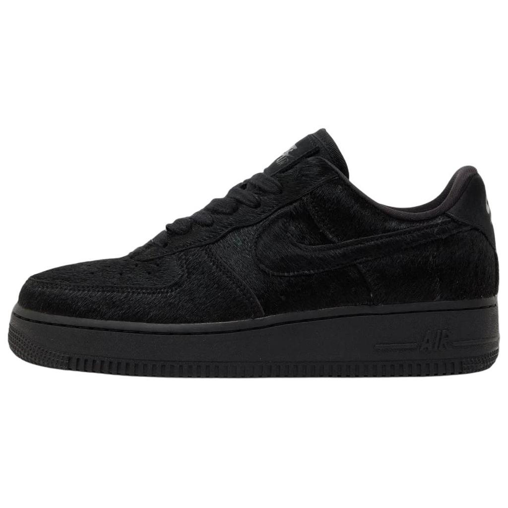 Nike Air Force 1 Low Black Pony Hair Women Sneakers Off-Noir II7398-001