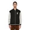 Puma Color Block Knit Jacket With Letter Print Men Jackets Black 678713-01