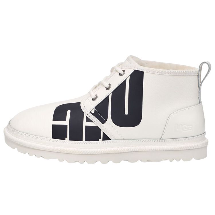 

UGG Neumel Boot Chopd Белые мужские кроссовки с шагреневой отделкой 1129470-PDWH