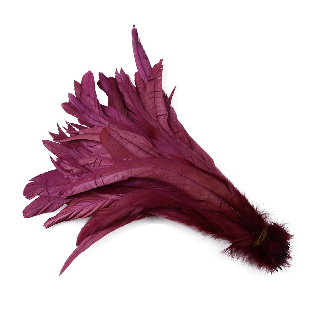 100Pcs 25-40Cm /10-16Inch Rooster Tail Feathers Bulk Natural Plumes Large Pheasant Cock Clothing Jewelry Accessories Party Decor