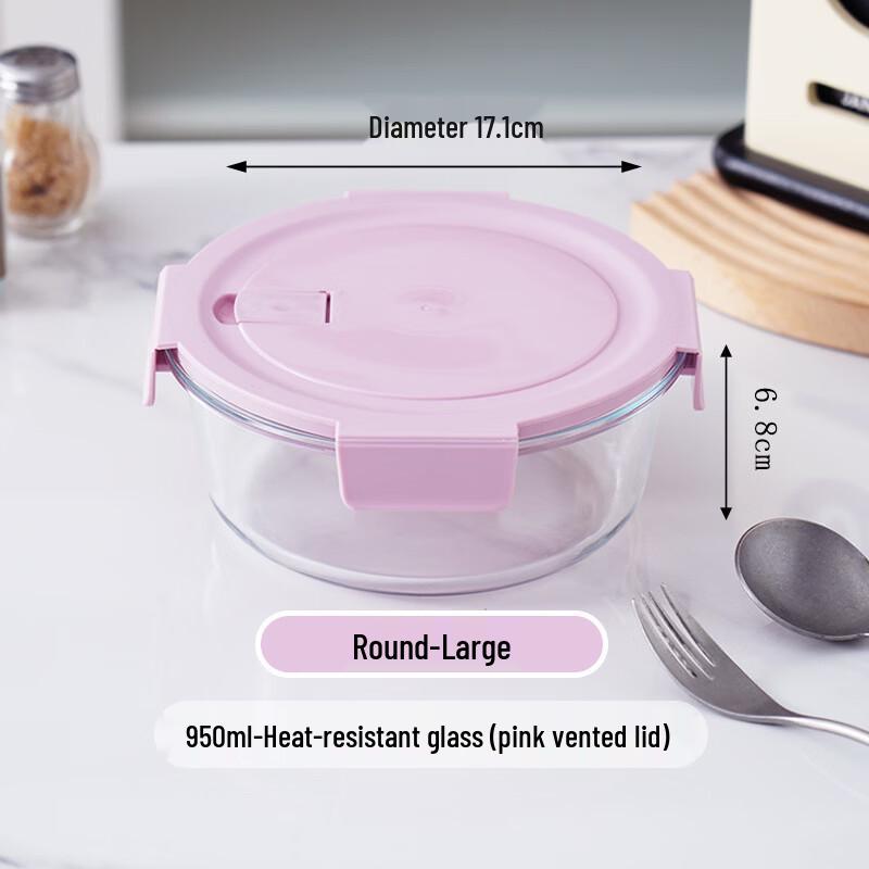 Ru Han Glass Food Storage Containers (3-Pack)