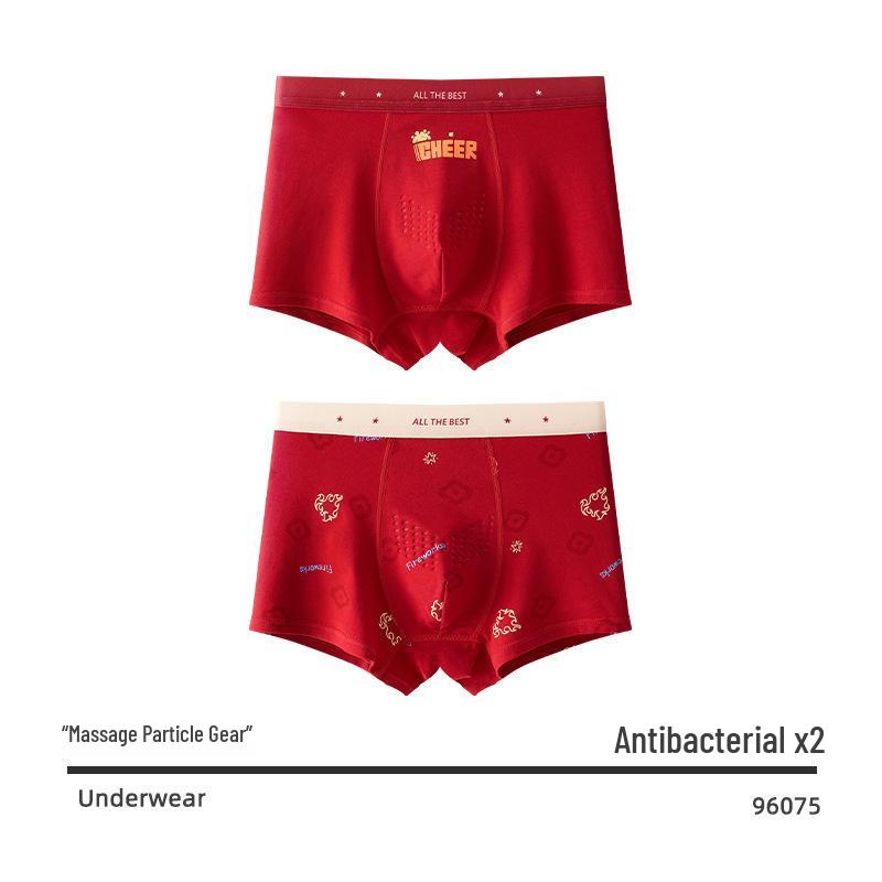 Boys' Full Cotton Underwear (Ages 15-18) - Pure Cotton Crotch for Autumn/Winter