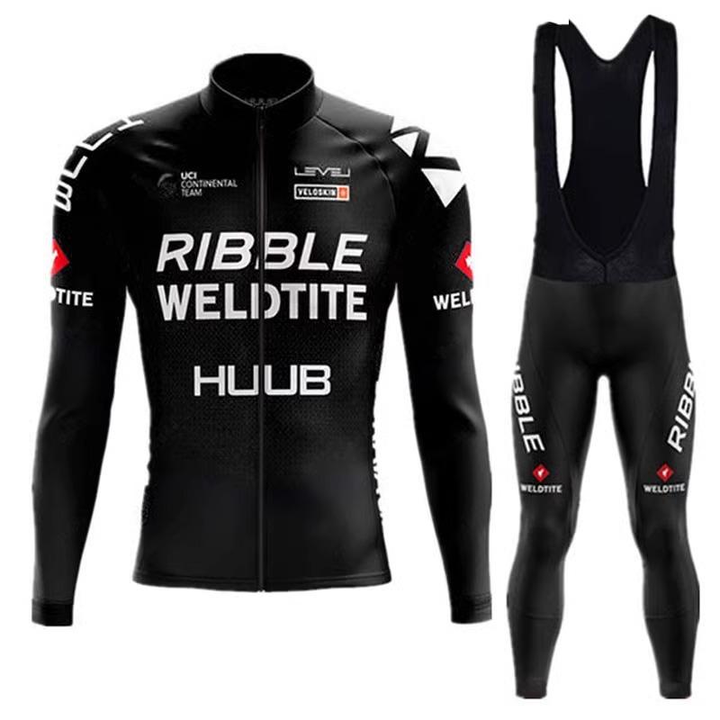 Tour De France Long-sleeved Quick-drying Perspiration Cycling Set 2026 Autumn Breathable Cycling Suit Set XS