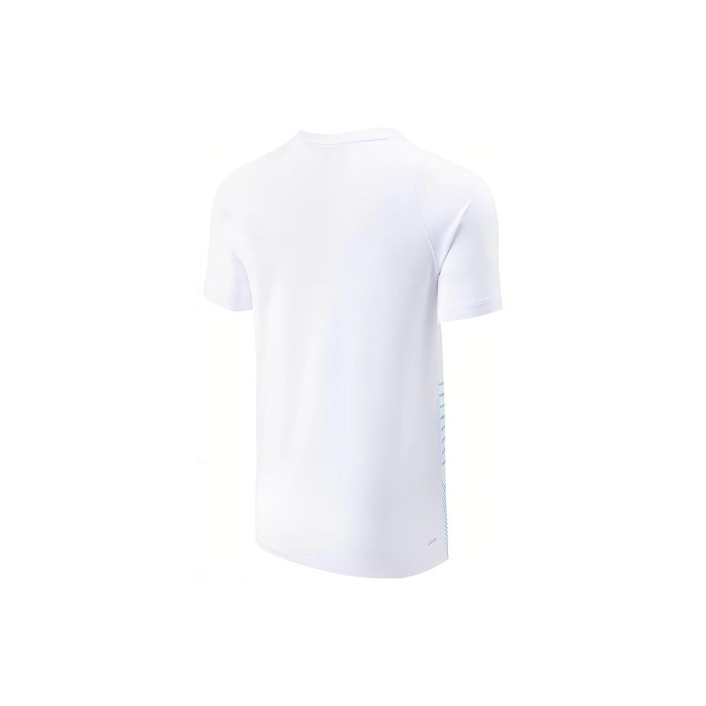 Li Ning Badminton Collection T Shirt Unisex Standard White AAYT583-3