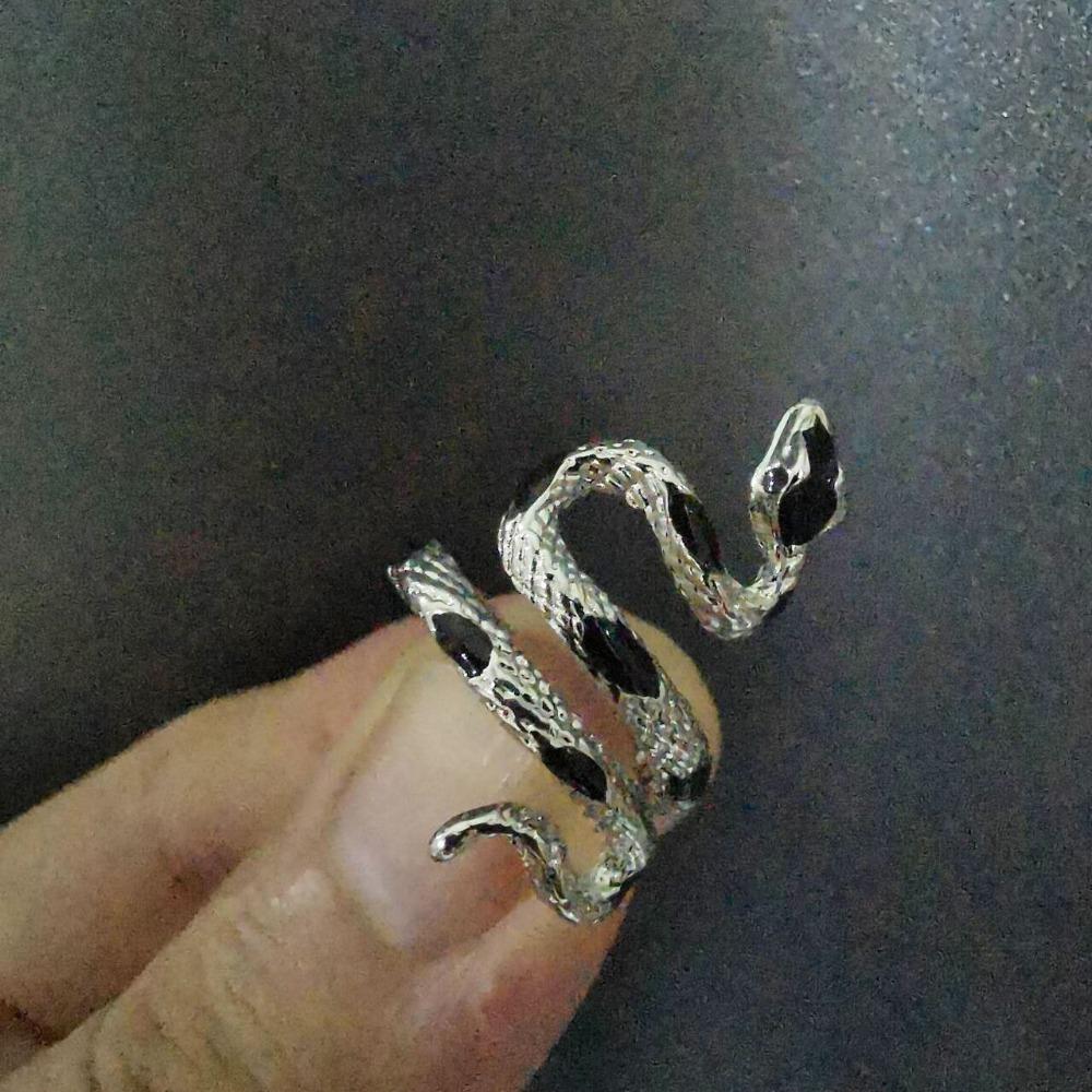 Bague Serpent Mode Vêtement Fête Danse Bague Animale Créative Bijoux Accessoires Cadeau Fête Vente en Gros