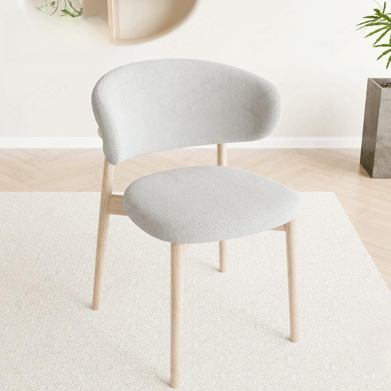 

Stretch C-shaped Back Dining Chair Cover Dust-proof Stain Resistant Split Chair Cover All-Season Universal Stool Protector S-1PCS
