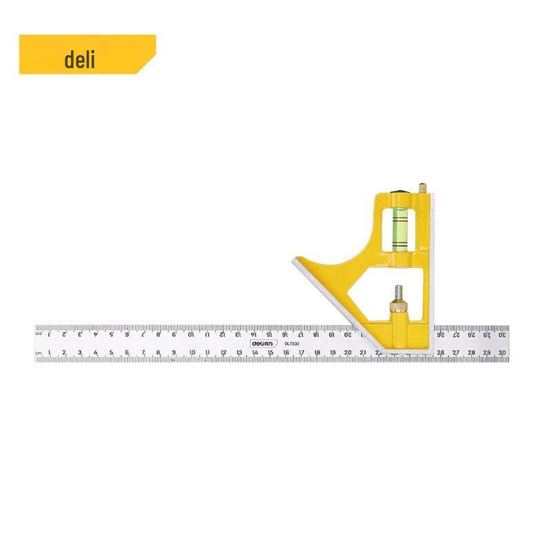 Deli Combination Square Ruler 300mm