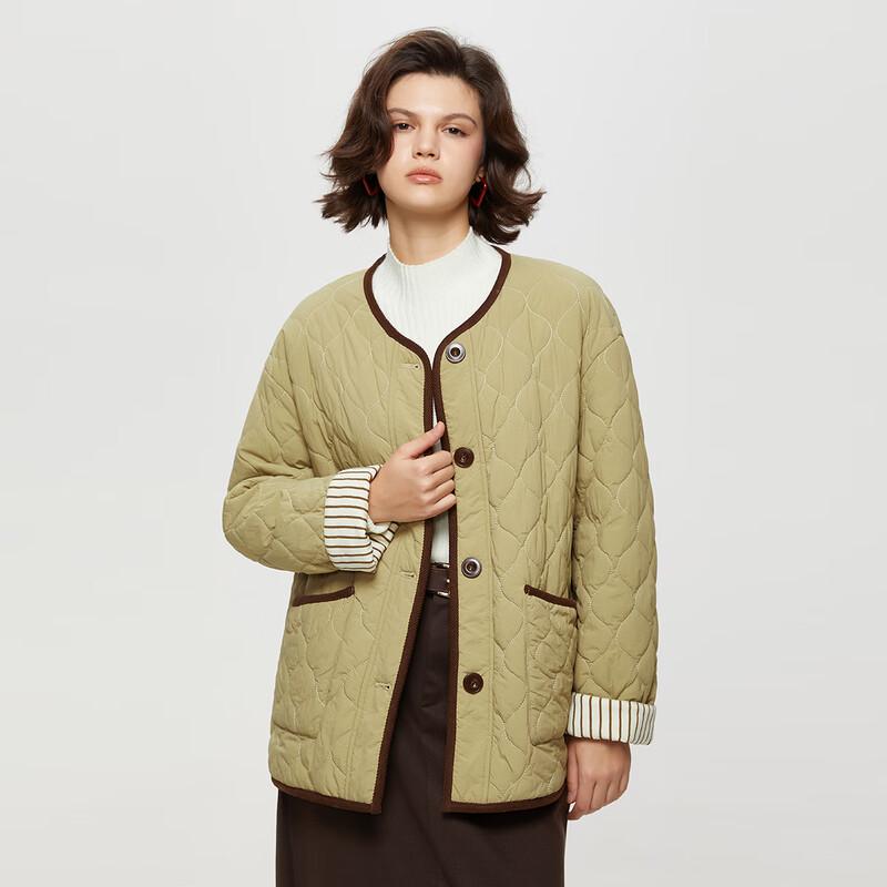 

Tatue Women s Winter Japanese Style Mid-Length Cotton Padded Jacket M