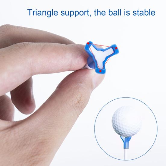 15Pcs 84MM Golf Tee Sharp Tip Plastic Golf Ball Holder Golf Training Aid Driving Range Indoor Outdoor Golf Spike Set Golf Accessories Golfer Gifts