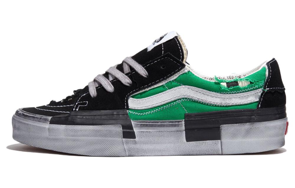 Vans Sk8 Low Reconstruct Black Green VN0009QSYJ71 36