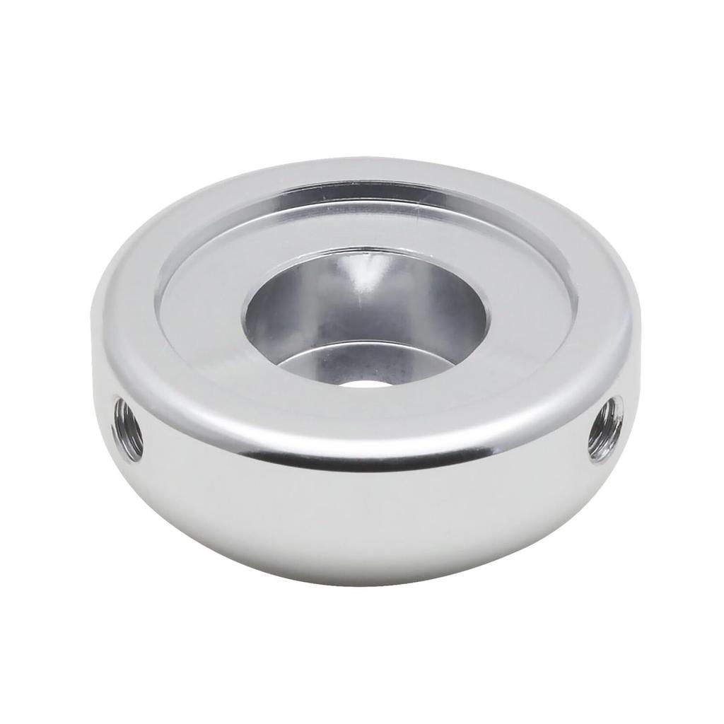 K.E.S Effector Switch Hats, Aluminum, Round Head, Set of 3, ESH-R, Silver