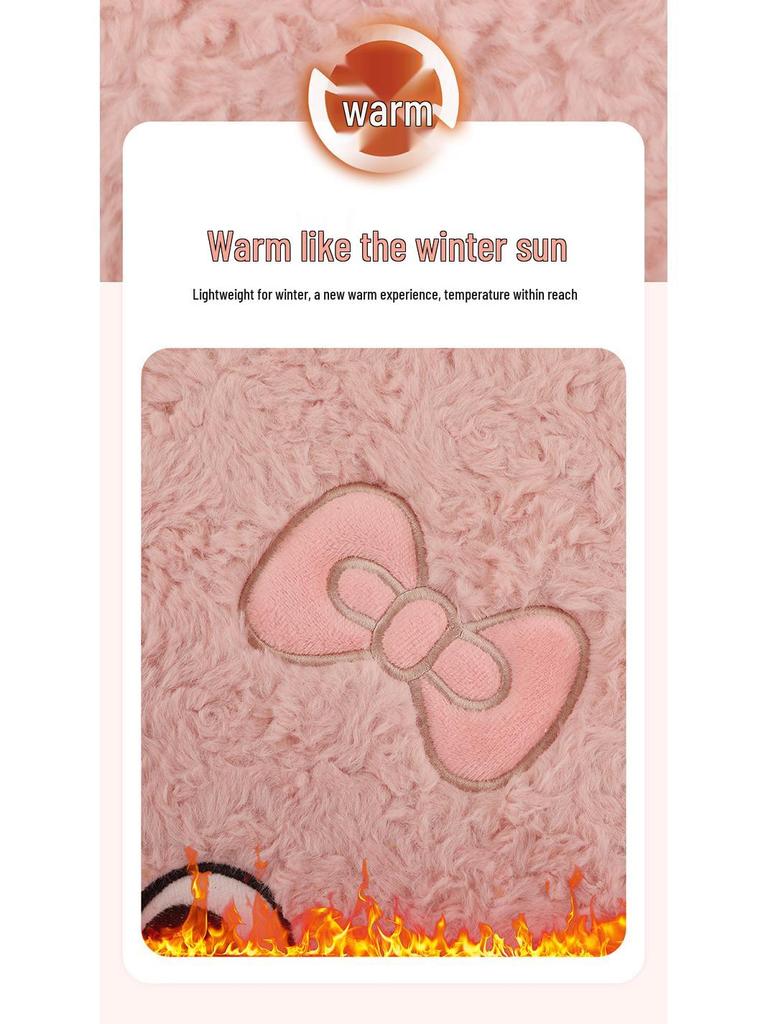 Plush Car Seat Cushion Set for Autumn & Winter - Single & Three-Piece Options