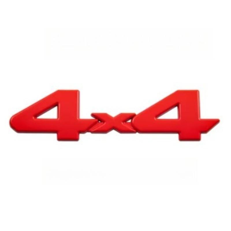 1Pcs Car 3D Metal Stickers 4WD 4X4 Decals for Nissan Juke X-trail Qashqai Opel Astra H G Insignia Kia RIO Ceed Sorento Sportage