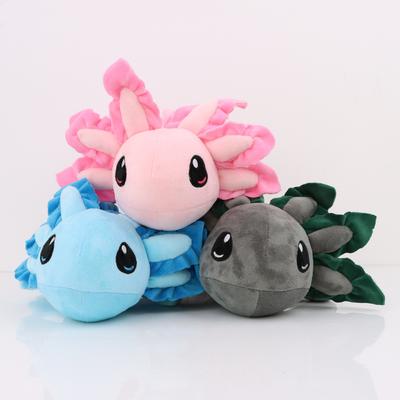Axolotl Plus Salamander Lizard Barevná roztomilá rybí panenka Šestihranný plyšový dinosaurus