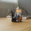 New 1/64 Remote-Controlled Alloy Forklift Engineering Vehicle Tabletop Toys Model Collection Gift For Boy Exquisite Birthday gif